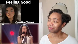 Feelin Good Angelina Jordan REACTION