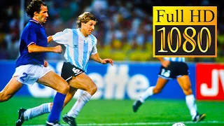 Italy - Argentina world cup 1990 | full highlights FHD 50 fps |