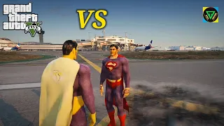 cosmic armor superman vs superman prime one million fused with CAS in GTA5#gta5#gtav#superman