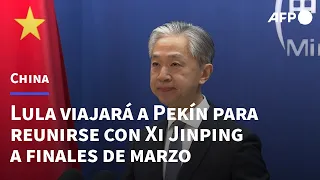 Lula viajará a China para reunirse con Xi Jinping a finales de marzo | AFP