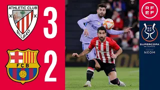 Athletic Club vs Barcelona 3-2 Resumen y Goles | Copa del Rey 2022