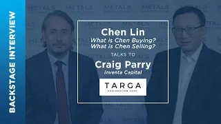 Craig Parry of Inventa Capital talks to Chen Lin at the Metals Investor Forum, September 2023