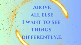 Exercise 28 🩵 | Above all else I want to see things differently | Katherine Bihlmeier