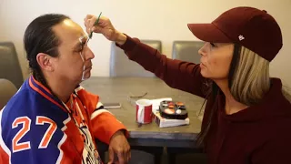 Edmonton Oilers super fan Blair Gladue