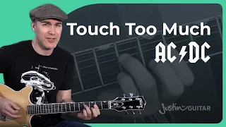 Touch Too Much Guitar Lesson | AC/DC