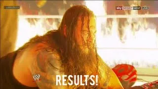 WWE Summerslam 2013 Kane vs Bray Wyatt Ring of Fire Match Result!