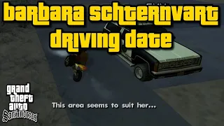 Grand Theft Auto San Andreas - Barbara Schternvart Driving Date [w/ "Hot Coffee"]