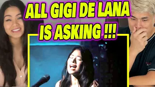 Gigi De Lana • Jon | All I Ask • Adele Cover | REACTION