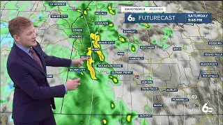 Idaho News 6 Forecast: Heavy rain impacting southwest Idaho Saturday night