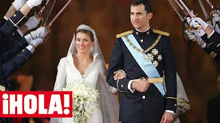 Así fue la histórica boda de los reyes Felipe y Letizia hace 20 años