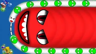 WormsZone.io Biggest Slither Snake 1,000,000+ Score World Record Top 01 Epic Worms Zoneio Gameplay