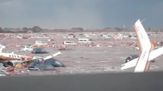 2011年3月11日 東日本大震災　仙台空港が一瞬で大津波に飲み込まれる / Great East Japan Earthquake, Tsunami