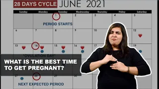 What is the best time to get pregnant?