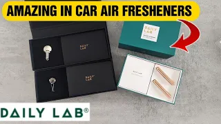 DAILY LAB; In car air fresheners review by Taxi Driver. Smells and looks amazing