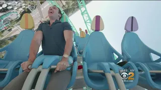 Wanna Hang? New HangTime Roller Coaster At Knott's Berry Farm First Of Its Kind In California