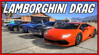 GTA 5 Roleplay - 'HUGE' DRAG LAMBORGHINI WRECK | RedlineRP #804