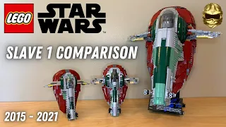 LEGO Star Wars Slave 1 Comparison! 2015 UCS vs. Mini Versions