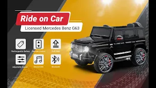 Installation guide of Mercedes Benz G63 Lisensed Ride-on Car
