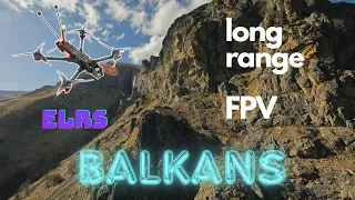 How good is 13$ ELRS ? | Long Range FPV drone over the BALKANS