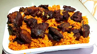 HOW TO COOK PERFECT JOLLOF RICE | NIGERIAN JOLLOF RICE | DINNER RECIPE | KENTON'S KITCHEN