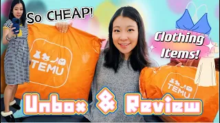 temu unboxing & Review! Temu Clothing try on haul! How's the quality of TEMU products?