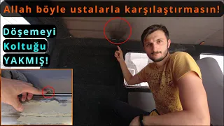 Araç Çürük Tamiri Nasıl Yapılır?(YAPILMAZ!) (Usta aracın içini Yakmış!)