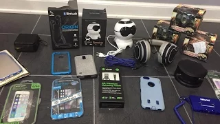 Found Brand New Speakers, Phone Cases, and Headphones Dumpster Diving!