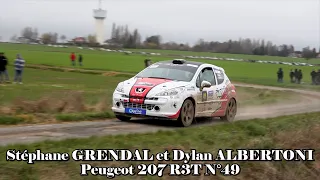 Finale coupe France des Rallyes 2022 Béthune Peugeot 207 R3T N°49 Stéphane CRENDAL & Dylan ALBERTONI