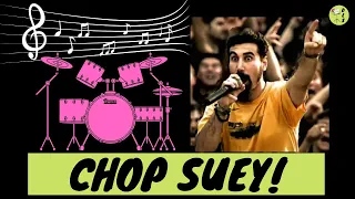 Chop Suey! - System of a Down || FREE drum sheet music/score and drum cover