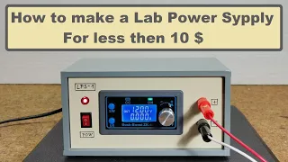 How to make a simple and inexpensive laboratory power supply unit