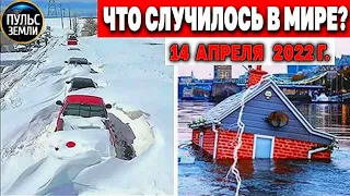 Катаклизмы за день 14 АПРЕЛЯ 2022! Пульс Земли! #flooding #снегопад катаклизмы сегодня наводнение