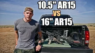 10.5 vs 16 inch AR15 Accuracy - MK18 vs RECCE 16