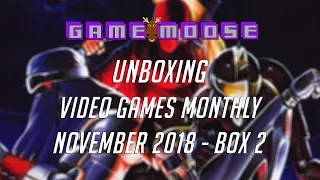 Video Games Monthly Unboxing | November 2018 Box 2 5 GAME PACK!! | Game Moose Unboxes!