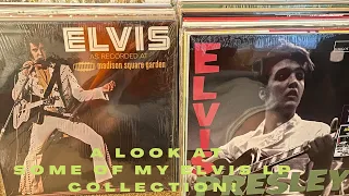 A Look at Some of my Elvis Presley Albums in my Collection!