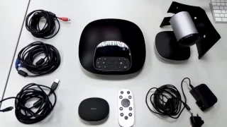 LOGITECH GROUP. Unboxing and connect.