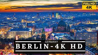 Berlin, Germany in 4K Ultra HD 60 FPS by Drone Tour