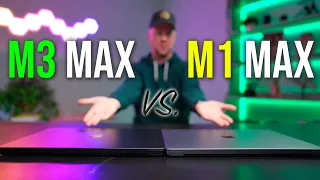 M3 Max vs M1 Max - Everyday Usage + Video Editing Comparison