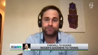 Tennis Channel Live: Andy Roddick discusses the retirement of Roger Federer