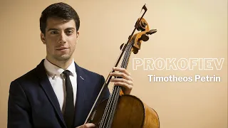 Prokofiev - Cello Sonata in C Major | Timotheos Petrin, cello