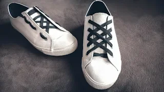 5 Creative ideas to lace shoes | zigzag shoes lace styles | how to lace shoes | tie shoelaces