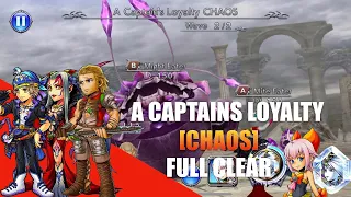 #135 [GL] DFFOO: META? YEA I USE THEM - A Captains Loyalty Full Clear [CHAOS]