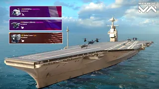 USS Gerald R. Ford (CVN-78) - 17x Air Defence | Ace Combat - Modern Warships Gameplay