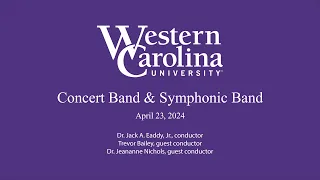 WCU School of Music - Concert Band & Symphonic Band