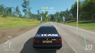 Forza Horizon 4 BMW M5 E34 Giorgi Tevzadze ნათელში იყოს შენი სული გიო