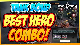 TANK BOND TWILIGHT LANDS BEST HERO COMBO & GEARS | ETERNAL EVOLUTION