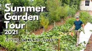 Summer Garden Tour AFTER 30 DAYS AWAY!