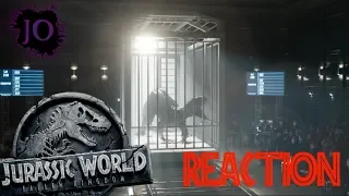 Jurassic World: Fallen Kingdom - In Theaters June 22 ("New Weapon") (HD) - Reaction