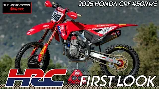 FIRST LOOK: 2025 Honda HRC CRF450R Works Edition