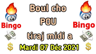 4 boul cho pou tiraj jodia: 07 Décembre 2021 NY et Fl🔥💸Lotto4+maryaj