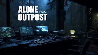 ALONE In An Outpost 2 - The Dark Forest | 4K Sleep Focus Ambient